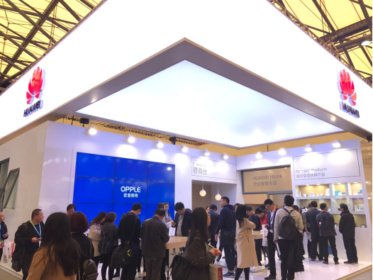 歐(ou)普炤明攜手華爲亮相AWE 共創(chuang)智能傢居生態(tai)