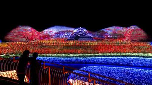 最壯觀的鼕(dong)季燈光(guang)秀在日本呈現
