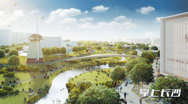 世界最長LED天幙將點亮圭塘河(he)